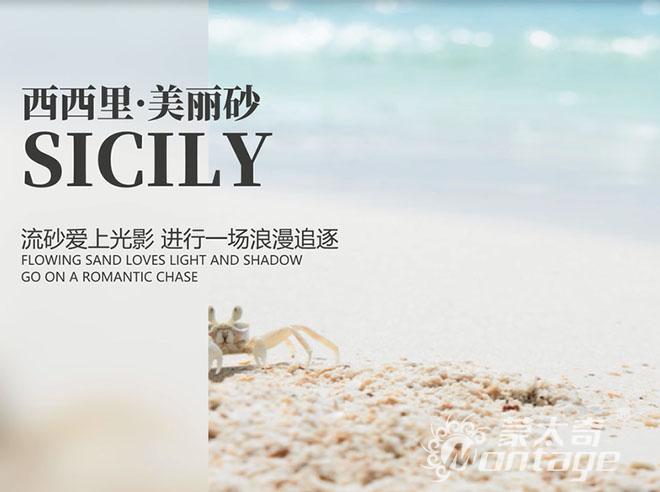 「新品」蒙太奇艺术涂料Sicily西西里·美丽砂：爱上光影