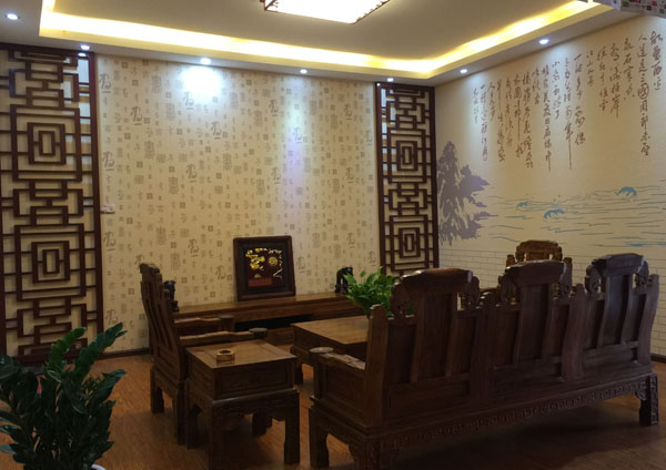硅藻泥背景墙  个性化的艺术典范