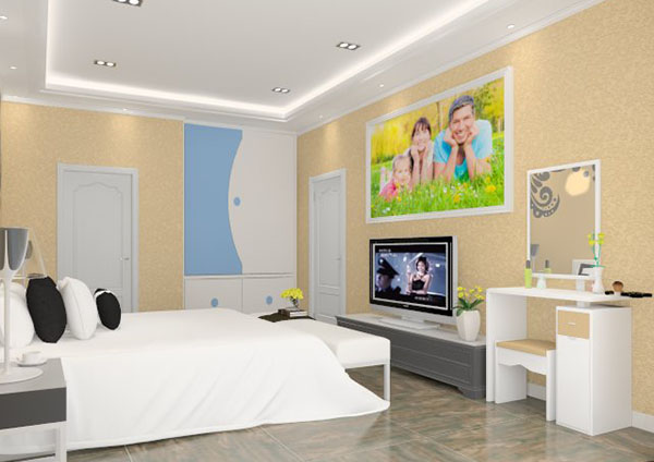 硅藻泥颜色适用于不同的室内空间